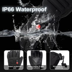 Sun Will Unisex Electric Rechargeable Heated Gloves For Cycling, Motorcycle & Skiing -Hestra Clothing Store sun will unisex electric rechargeable heated gloves for cycling motorcycle skiing 109