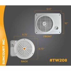 Suncourt ThruWall Room To Room Fan Hard Wire -Hestra Clothing Store suncourt thruwall room to room fan hard wire 12