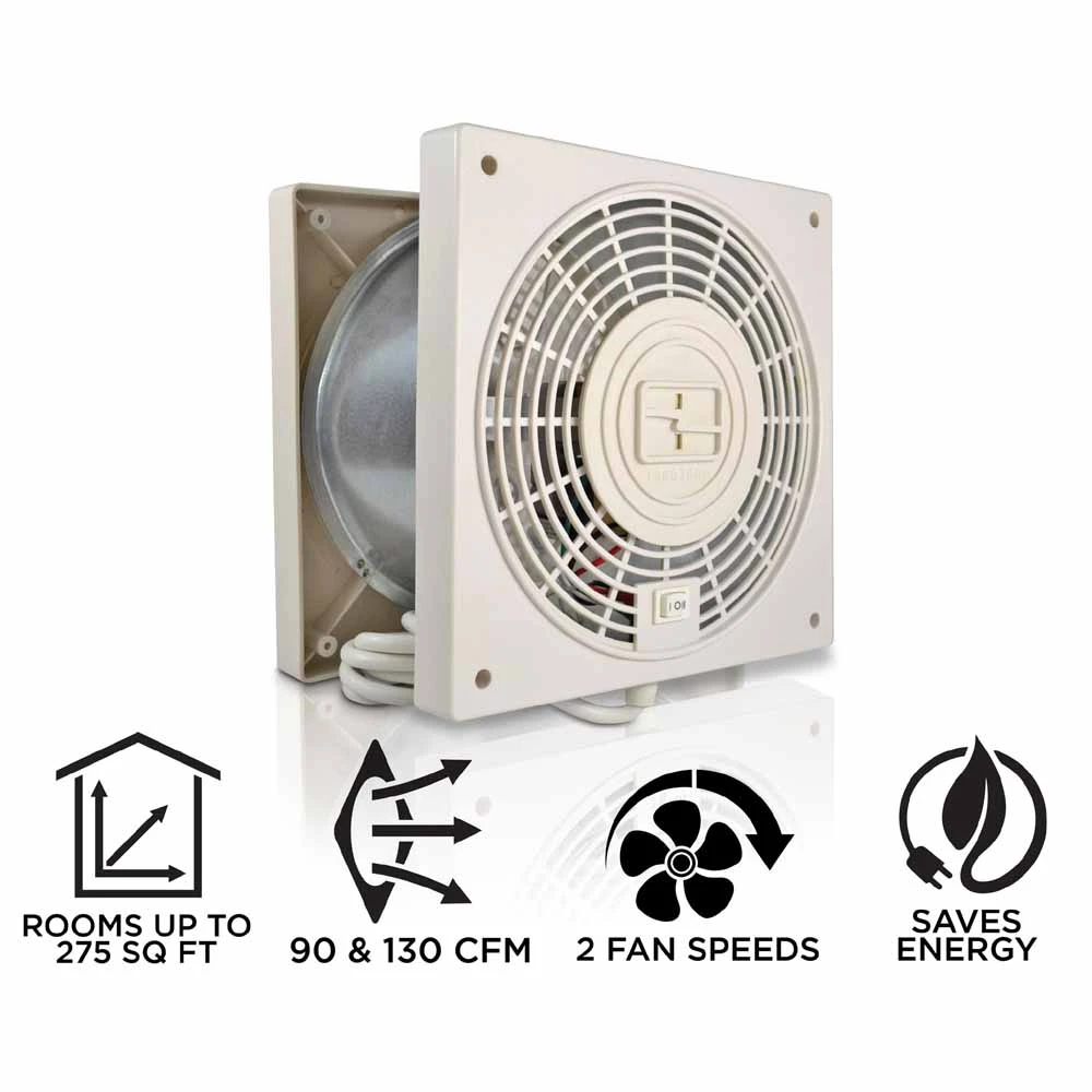 Suncourt ThruWall Room To Room Fan With Airflow Adaptors Plates 3 Suncourt ThruWall Room To Room Fan With Airflow Adaptors Plates