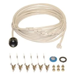 Sunpentown 1/4in Cooling Kit With 6 Nozzles - 22 Ft Hose