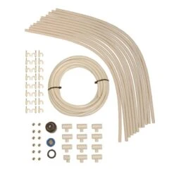 Sunpentown 3/8in Cooling Kit With 12 Nozzles - 18 Ft Hose With 11 X 2 Ft Segments