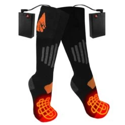 Temp360 Wool AA Battery Heated Socks