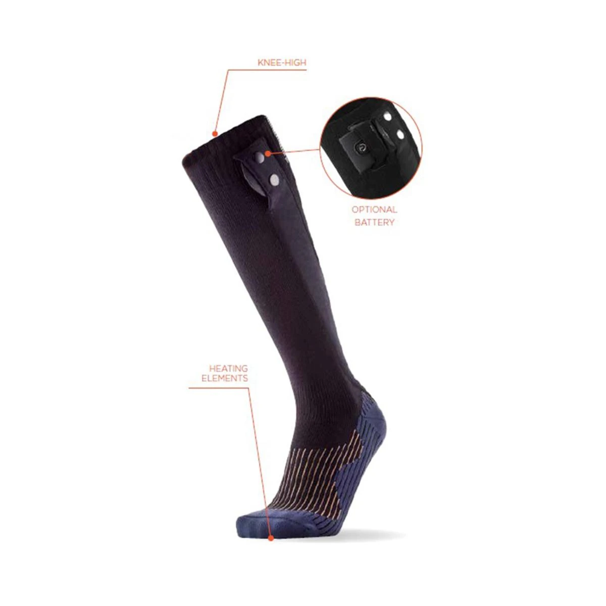 Therm-ic Multi V2 Power Heat Socks (Socks Only) 4 Therm-ic Multi V2 Power Heat Socks (Socks Only) - Image 2