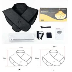 Thermrup Far Infrared Rechargeable Battery Operated Mobile Heating Pad For Neck And Shoulder -Hestra Clothing Store thermrup far infrared rechargeable battery operated mobile heating pad for neck and shoulder 124