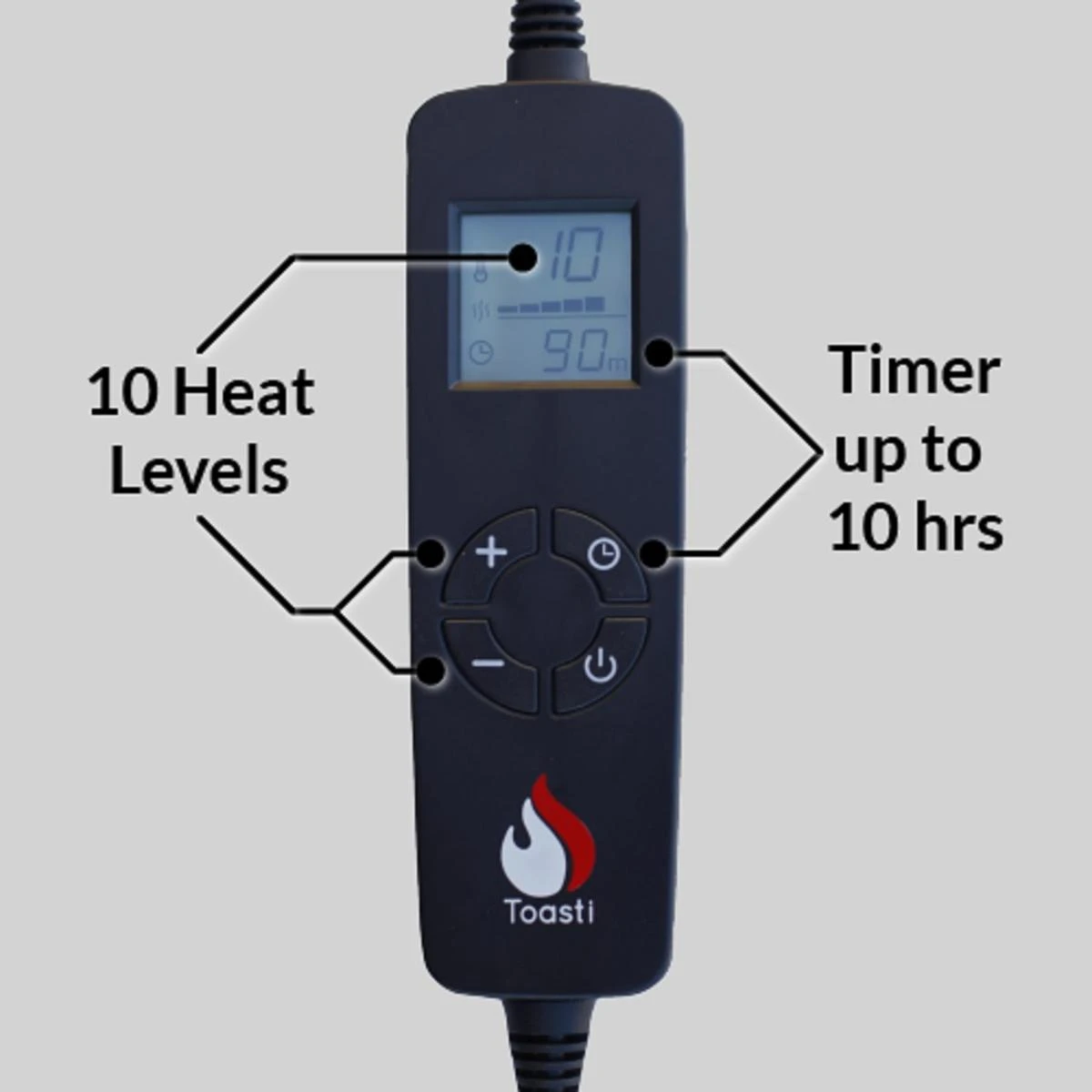 ToastiMat 2nd Generation Heated Yoga Mat - Black 5 ToastiMat 2nd Generation Heated Yoga Mat - Black - Image 3