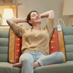 UTK 8 Photon Far Infrared Heating Pads With Full Tourmaline Beads For Back Pain Relief 21 X 31 -Hestra Clothing Store utk 8 photon far infrared heating pads with full tourmaline beads for back pain relief 21 x 31 50