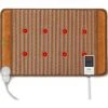 UTK 8 Photon Far Infrared Heating Pads With Full Tourmaline Beads For Back Pain Relief 21 X 31 -Hestra Clothing Store utk 8 photon far infrared heating pads with full tourmaline beads for back pain relief mpro 21 x 31 brown 62