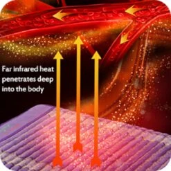 UTK Amethyst Far Infrared Heating Pad For Back Pain Relief 24 X 59 -Hestra Clothing Store utk amethyst far infrared heating pad for back pain relief 24 x 59 69