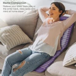 UTK Far Infrared Amethyst Healing Stone Heated Chair Seat Pad -Hestra Clothing Store utk far infrared amethyst healing stone heated chair seat pad 43