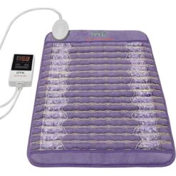 UTK Far Infrared Amethyst Healing Stone Heating Pad For Back Pain Relief -Hestra Clothing Store utk far infrared amethyst healing stone heating pad for back pain relief 59