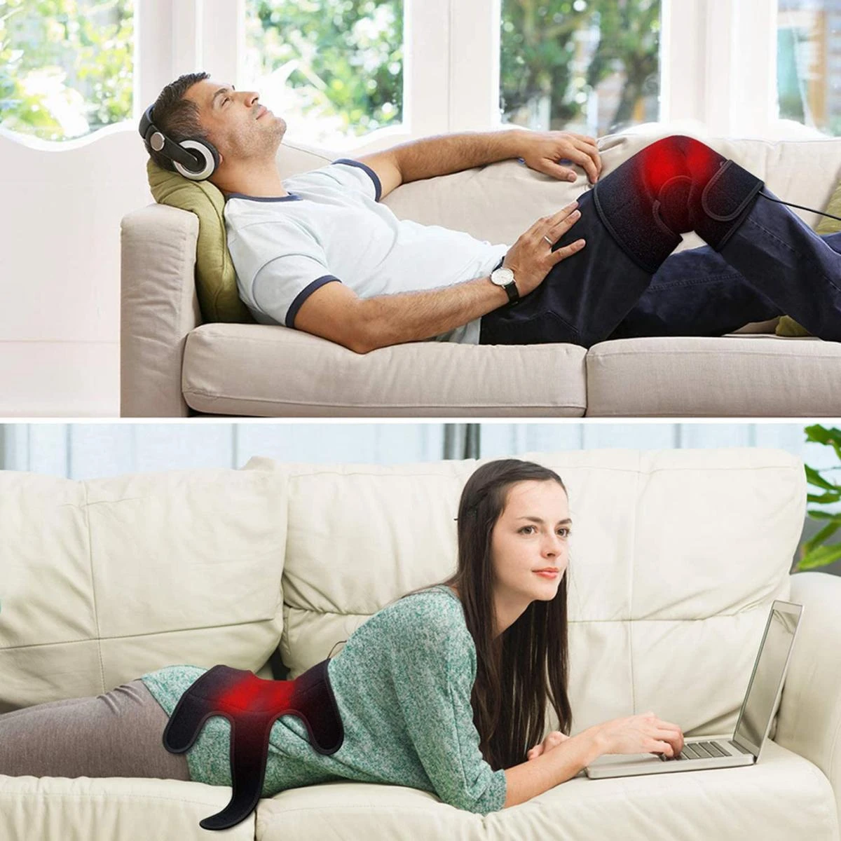 UTK Far Infrared Heating Pad For Knee & Elbow Pain Relief 7 UTK Far Infrared Heating Pad For Knee & Elbow Pain Relief - Image 5