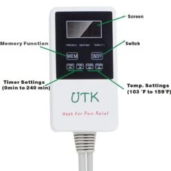 UTK Far Infrared Heating Pad - Natural Jade Heating Pad For Neck & Shoulder 21.5inx23.5in 11 UTK Far Infrared Heating Pad - Natural Jade Heating Pad For Neck & Shoulder 21.5inx23.5in -Hestra Clothing Store utk far infrared heating pad natural jade heating pad for neck shoulder 21 5 x23 5 107