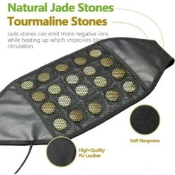 UTK Far Infrared Heating Pad With Natural Gemstone For Lower Back Pain Relief -Hestra Clothing Store utk far infrared heating pad with natural gemstone for lower back pain relief 50