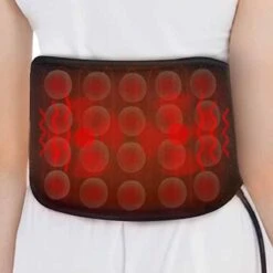 UTK Far Infrared Heating Pad With Vibration Massage For Lower Back