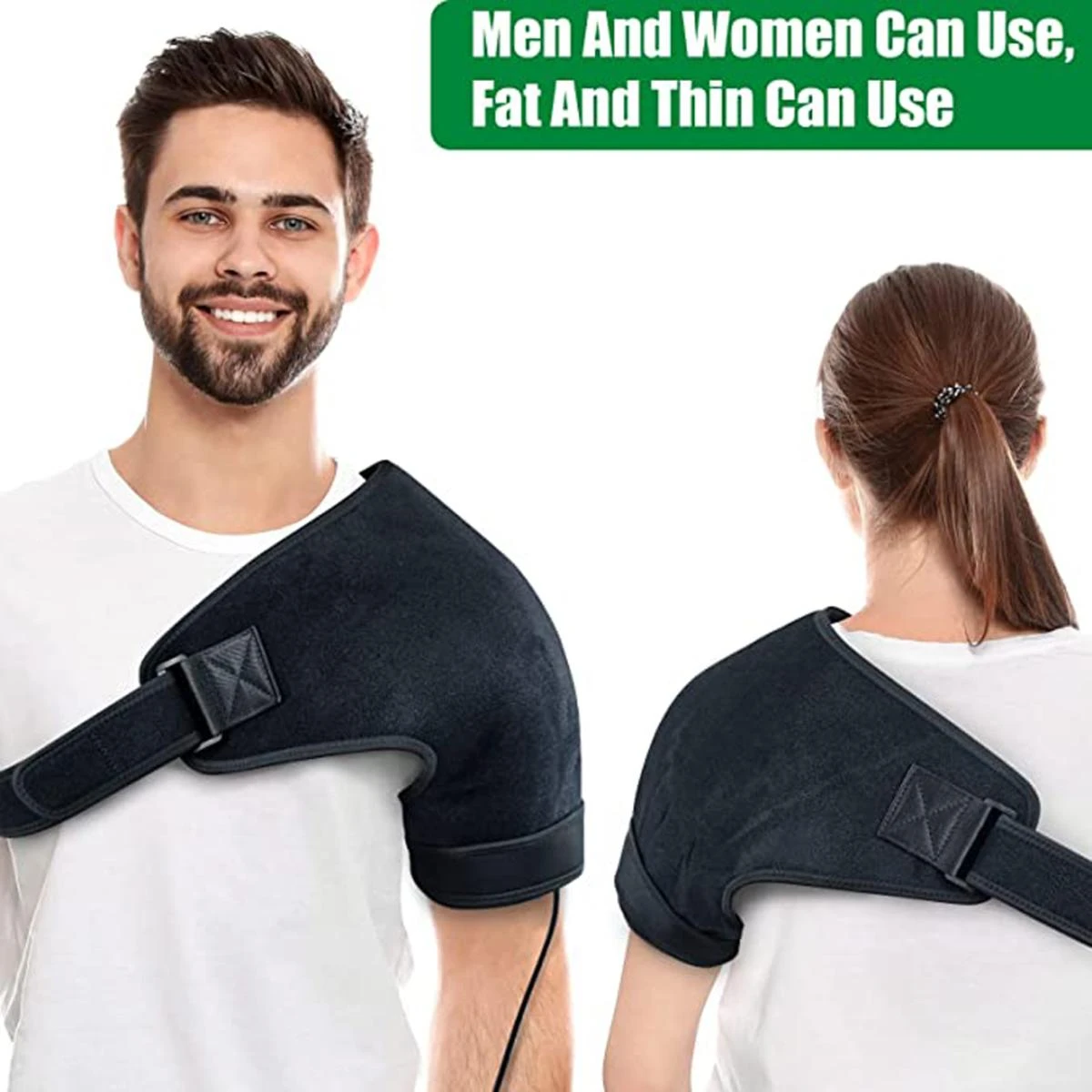 UTK Far Infrared Shoulder Heating Pads Electric Heated Shoulder Wrap 5 UTK Far Infrared Shoulder Heating Pads Electric Heated Shoulder Wrap - Image 3