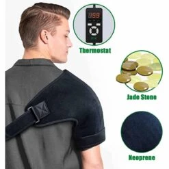 UTK Far Infrared Shoulder Heating Pads Electric Heated Shoulder Wrap 13 UTK Far Infrared Shoulder Heating Pads Electric Heated Shoulder Wrap -Hestra Clothing Store utk far infrared shoulder heating pads electric heated shoulder wrap 45