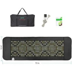 UTK Full Body Quantum Wave Infrared Heating Pad With 60 Magnet Stones, 48 Tourmaline Stones, 321 Natural Jade Stones - 24inx70in 13 UTK Full Body Quantum Wave Infrared Heating Pad With 60 Magnet Stones, 48 Tourmaline Stones, 321 Natural Jade Stones - 24inx70in -Hestra Clothing Store utk full body quantum wave infrared heating pad with 60 magnet stones 48 tourmaline stones 321 natural jade stones 24 x70 34