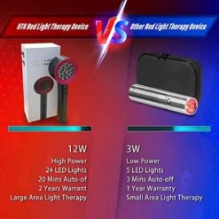 UTK High Power 24 LED Red Light Therapy Device With 470/660/850/940nm Wavelength -Hestra Clothing Store utk high power 24 led red light therapy device with 470 660 850 940nm wavelength 130