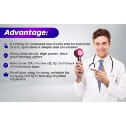 UTK High Power 24 LED Red Light Therapy Device With 470/660/850/940nm Wavelength -Hestra Clothing Store utk high power 24 led red light therapy device with 470 660 850 940nm wavelength 134