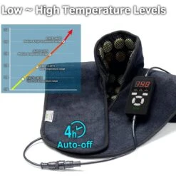 UTK Infrared Heating Pad For Neck And Shoulders Pain Relief -Hestra Clothing Store utk infrared heating pad for neck and shoulders pain relief 61