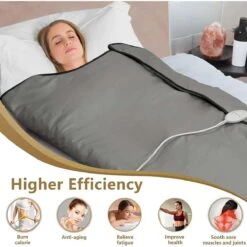 UTK Infrared Sauna Blanket - Full-Size Body Blanket 71inx71in -Hestra Clothing Store utk infrared sauna blanket full size body blanket 71 x71 54