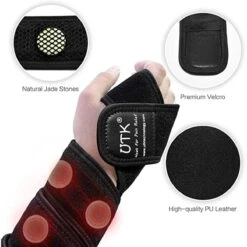 UTK Jade Far Infrared Heating Therapy Pad For Pain Relief For Wrist, Elbow, Leg, And Arm - 47 X 2.4in -Hestra Clothing Store utk jade far infrared heating therapy pad for pain relief for wrist elbow leg and arm 47 x 2 4 69