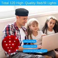 UTK LED Red Light Therapy Device For Head - Scalp Care And Hair Protection Cap -Hestra Clothing Store utk led red light therapy device for head scalp care and hair protection cap 128