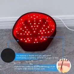 UTK LED Red Light Therapy Device For Head - Scalp Care And Hair Protection Cap -Hestra Clothing Store utk led red light therapy device for head scalp care and hair protection cap 132