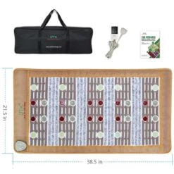 UTK Photon Far Infrared Heating Mat For Pain Relief - Amethyst Therapy Pad 38in X 21in 13 UTK Photon Far Infrared Heating Mat For Pain Relief - Amethyst Therapy Pad 38in X 21in -Hestra Clothing Store utk photon far infrared heating mat for pain relief amethyst therapy pad 38 x 21 51