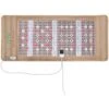UTK Photon Far Infrared Heating Mat For Relief, Amethyst And Tourmaline - 73in X 32in -Hestra Clothing Store utk photon far infrared heating mat for relief amethyst and tourmaline 24 photon red light therapy memory function auto shut off 73 x 32 84