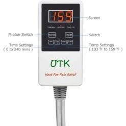 UTK Photon Far Infrared Heating Mat For Relief, Amethyst And Tourmaline - 73in X 32in -Hestra Clothing Store utk photon far infrared heating mat for relief amethyst and tourmaline 73 x 32 21