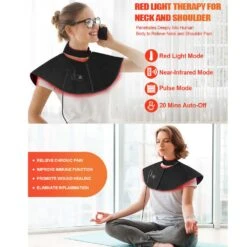 UTK Red Light Pain Relief Therapy For Neck And Shoulder - 4 In 1 -Hestra Clothing Store utk red light pain relief therapy for neck and shoulder 4 in 1 124