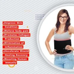 UTK Red Light Therapy Belt For Body Pain Relief 4 In 1 Flexible Wearable Device -Hestra Clothing Store utk red light therapy belt for body pain relief 4 in 1 flexible wearable device 83