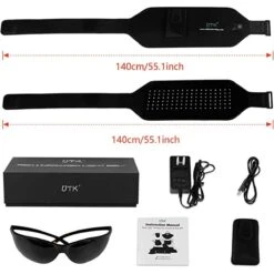 UTK Red Light Therapy Belt For Body Pain Relief 4 In 1 Flexible Wearable Device -Hestra Clothing Store utk red light therapy belt for body pain relief 4 in 1 flexible wearable device 85