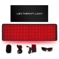 UTK Red Light Therapy Wearable Wrap For Body Pain Relief Large Pad 35in X 11in