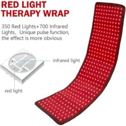 UTK Red Light Therapy Wearable Wrap For Body Pain Relief Large Pad 35in X 11in 10 UTK Red Light Therapy Wearable Wrap For Body Pain Relief Large Pad 35in X 11in -Hestra Clothing Store utk red light therapy wearable wrap for body pain relief large pad 35 x 11 36