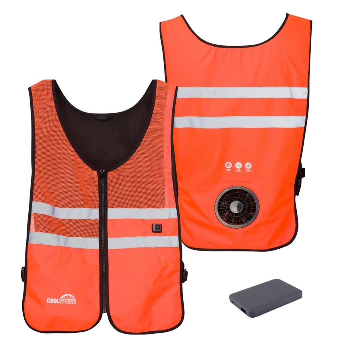 Venture Heat Unisex WindTech Pro 3 Speed Wearable Cooling Fan Vest With 3.7V Battery 4 Venture Heat Unisex WindTech Pro 3 Speed Wearable Cooling Fan Vest With 3.7V Battery - Image 2