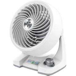 Vornado 133DC Energy Smart Compact Air Circulator Fan With Variable Speed Control - White