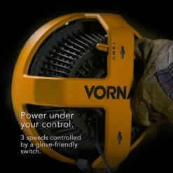 Vornado EXO5 Heavy Duty Air Circulator Shop Fan With High-Impact Housing, Collapsible Tripod Base, Clamp Attachment - Yellow -Hestra Clothing Store vornado exo5 heavy duty air circulator shop fan with high impact housing collapsible tripod base clamp attachment yellow 103