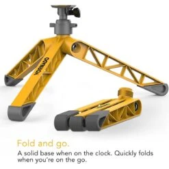 Vornado EXO5 Heavy Duty Air Circulator Shop Fan With High-Impact Housing, Collapsible Tripod Base, Clamp Attachment - Yellow -Hestra Clothing Store vornado exo5 heavy duty air circulator shop fan with high impact housing collapsible tripod base clamp attachment yellow 104