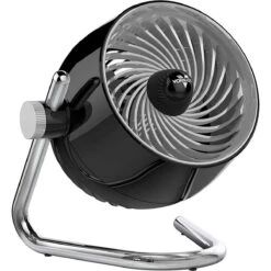 Vornado Pivot3 Compact Air Circulator Fan With Pivoting Axis, 3 Speed Settings, Removable Grill For Cleaning - Black