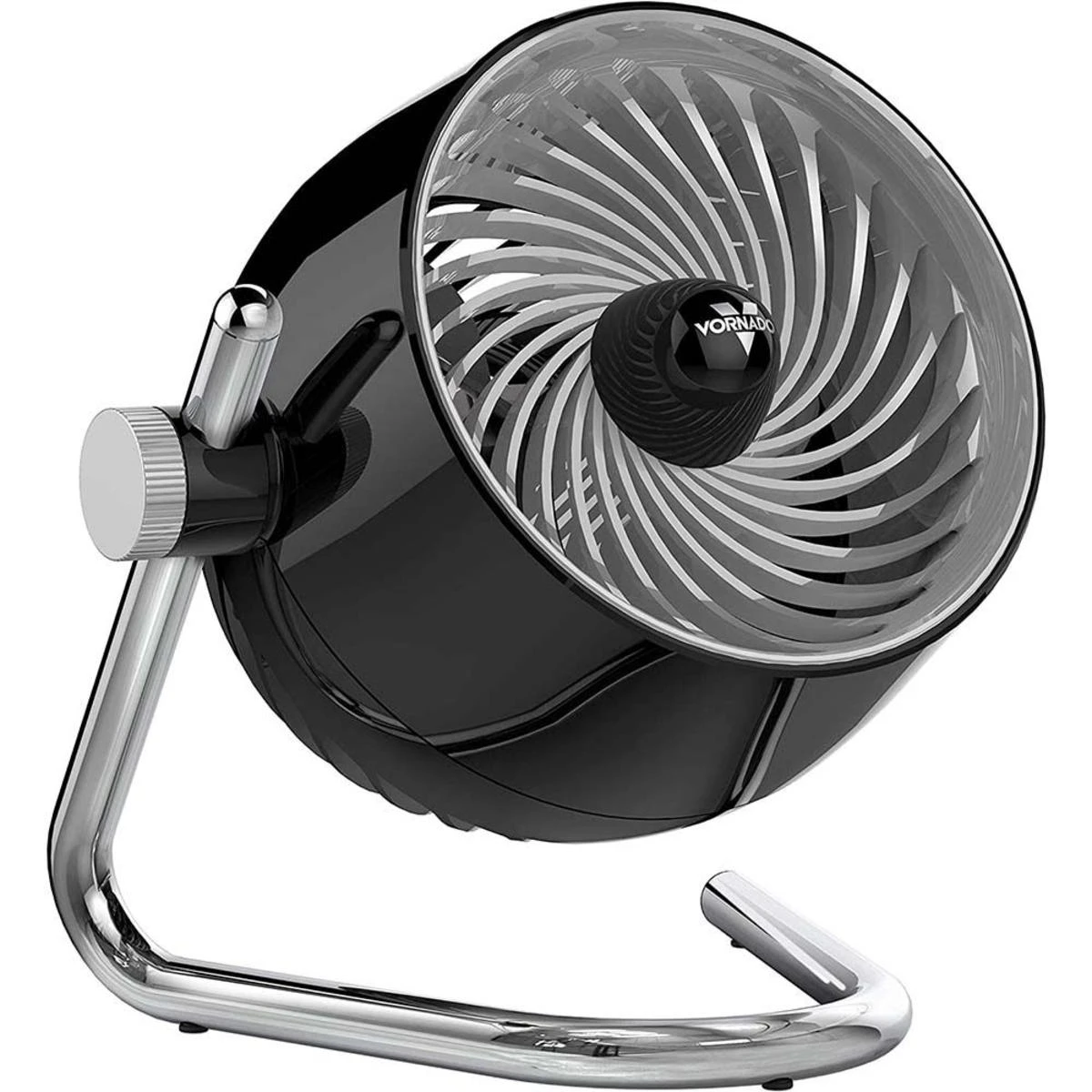 Vornado Pivot3 Compact Air Circulator Fan With Pivoting Axis, 3 Speed Settings, Removable Grill For Cleaning - Black 3 Vornado Pivot3 Compact Air Circulator Fan With Pivoting Axis, 3 Speed Settings, Removable Grill For Cleaning - Black