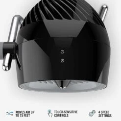 Vornado Pivot6 Whole Room Air Circulator Fan With 4 Speeds, Remote Control, Rotating Axis - Black 10 Vornado Pivot6 Whole Room Air Circulator Fan With 4 Speeds, Remote Control, Rotating Axis - Black -Hestra Clothing Store vornado pivot6 whole room air circulator fan with 4 speeds remote control rotating axis black 102
