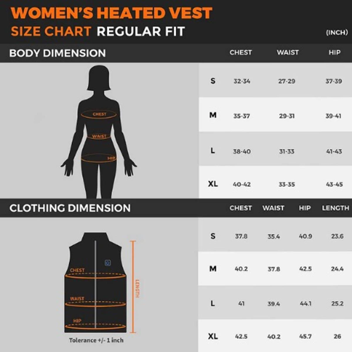 Weston Store Womens Upgraded Heated Vest 7 Weston Store Womens Upgraded Heated Vest - Image 5