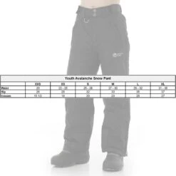 Winters Edge Youth Avalanche Snow Pants -Hestra Clothing Store winter s edge youth avalanche snow pants 120